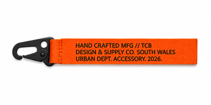 FOOLS GOLD - BEACON - KEY TAG - FLAME ORANGE