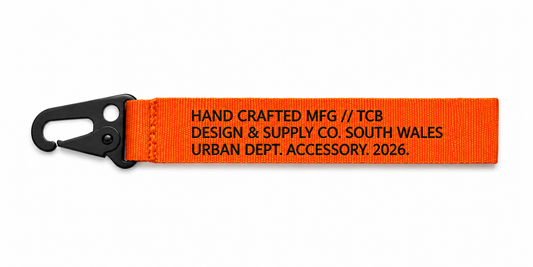 FOOLS GOLD - BEACON - KEY TAG - FLAME ORANGE