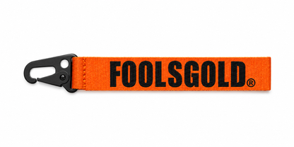FOOLS GOLD - BEACON - KEY TAG - FLAME ORANGE