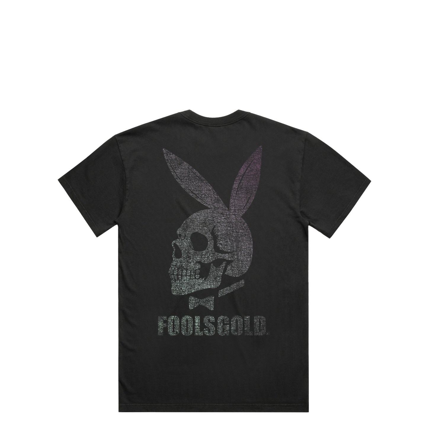 FOOLS GOLD - DEATH BUNNY - T-SHIRT - VINTAGE BLACK