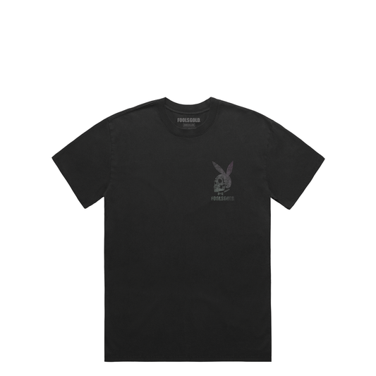 FOOLS GOLD - DEATH BUNNY - T-SHIRT - VINTAGE BLACK
