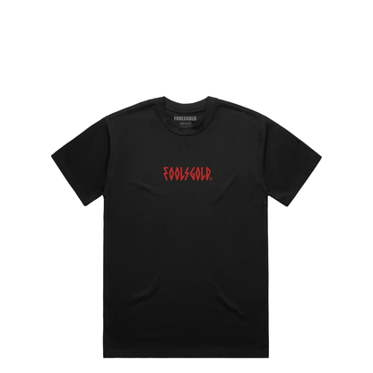 FOOLS GOLD - THE DEVIL IS ALIVE - T-SHIRT - BLACK