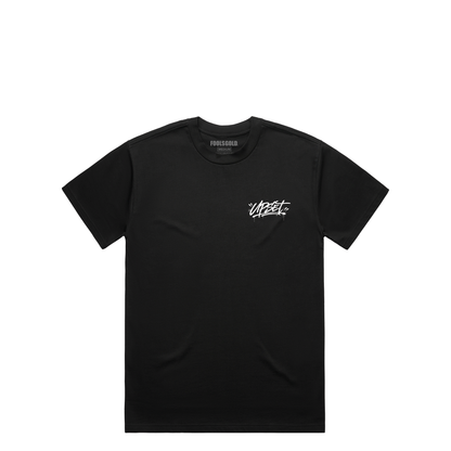 UPSET - SIGNATURE - T-SHIRT - BLACK