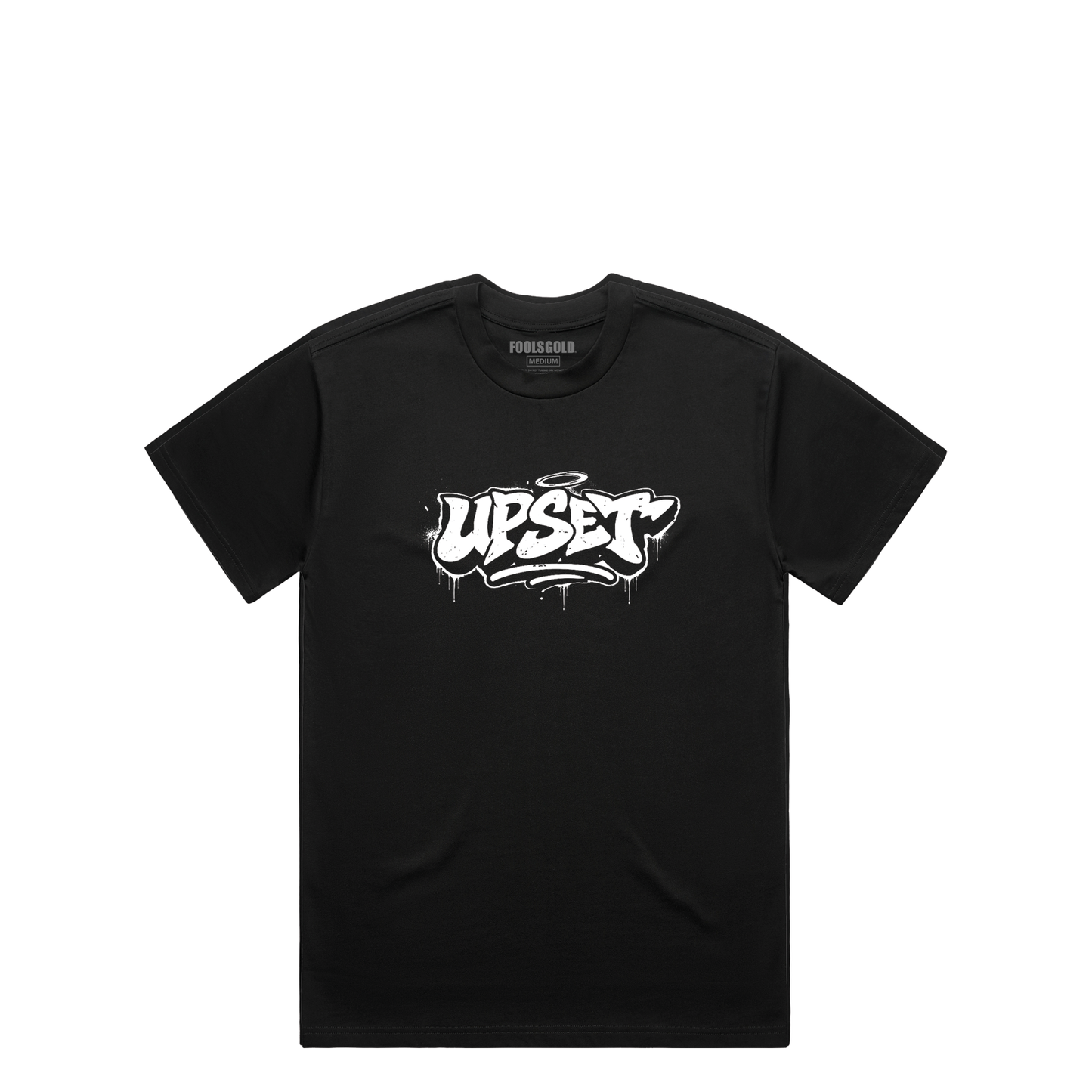 UPSET - TAGGED - T-SHIRT - BLACK