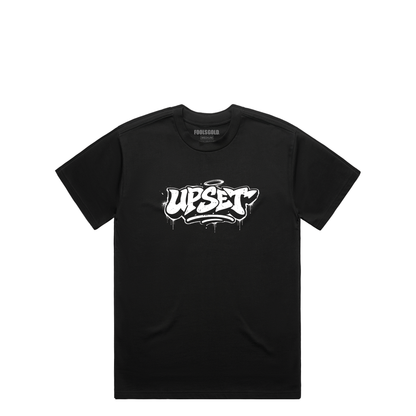 UPSET - TAGGED - T-SHIRT - BLACK