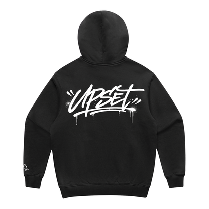 UPSET - SIGNATURE - HEAVY HOODIE - BLACK