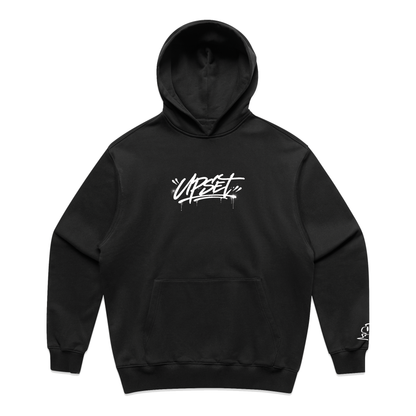 UPSET - SIGNATURE - HEAVY HOODIE - BLACK