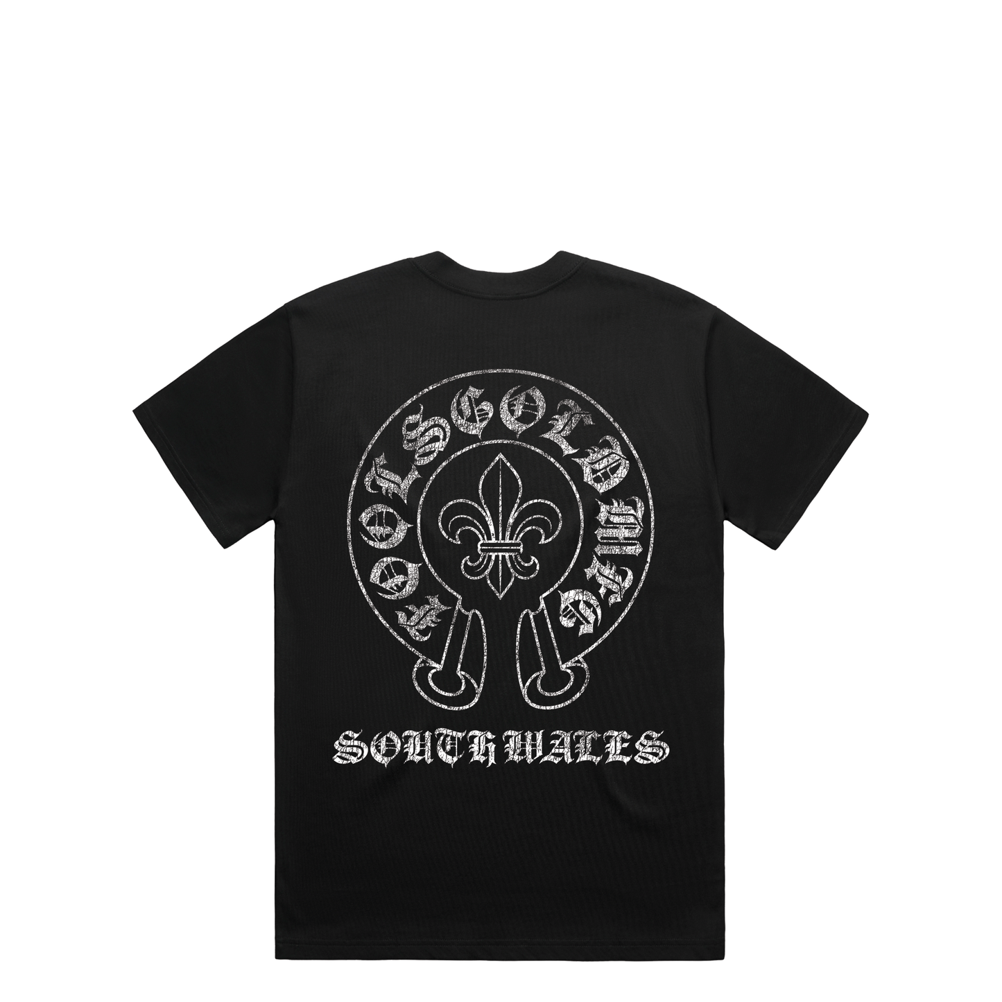 FOOLS GOLD - FLEUR - T-SHIRT - BLACK