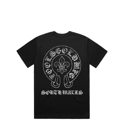 FOOLS GOLD - FLEUR - T-SHIRT - BLACK