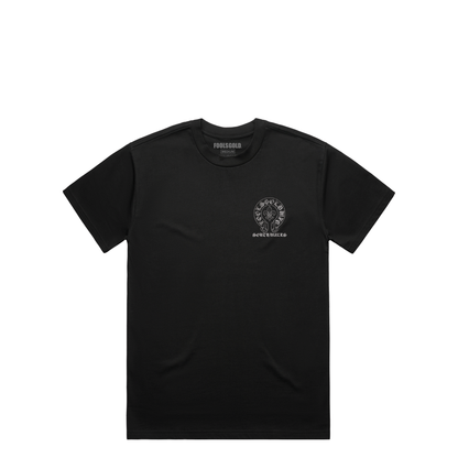FOOLS GOLD - FLEUR - T-SHIRT - BLACK