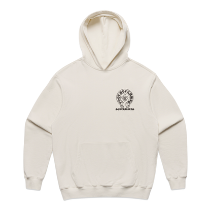 FOOLS GOLD - FLEUR - HEAVY HOODIE - ECRU